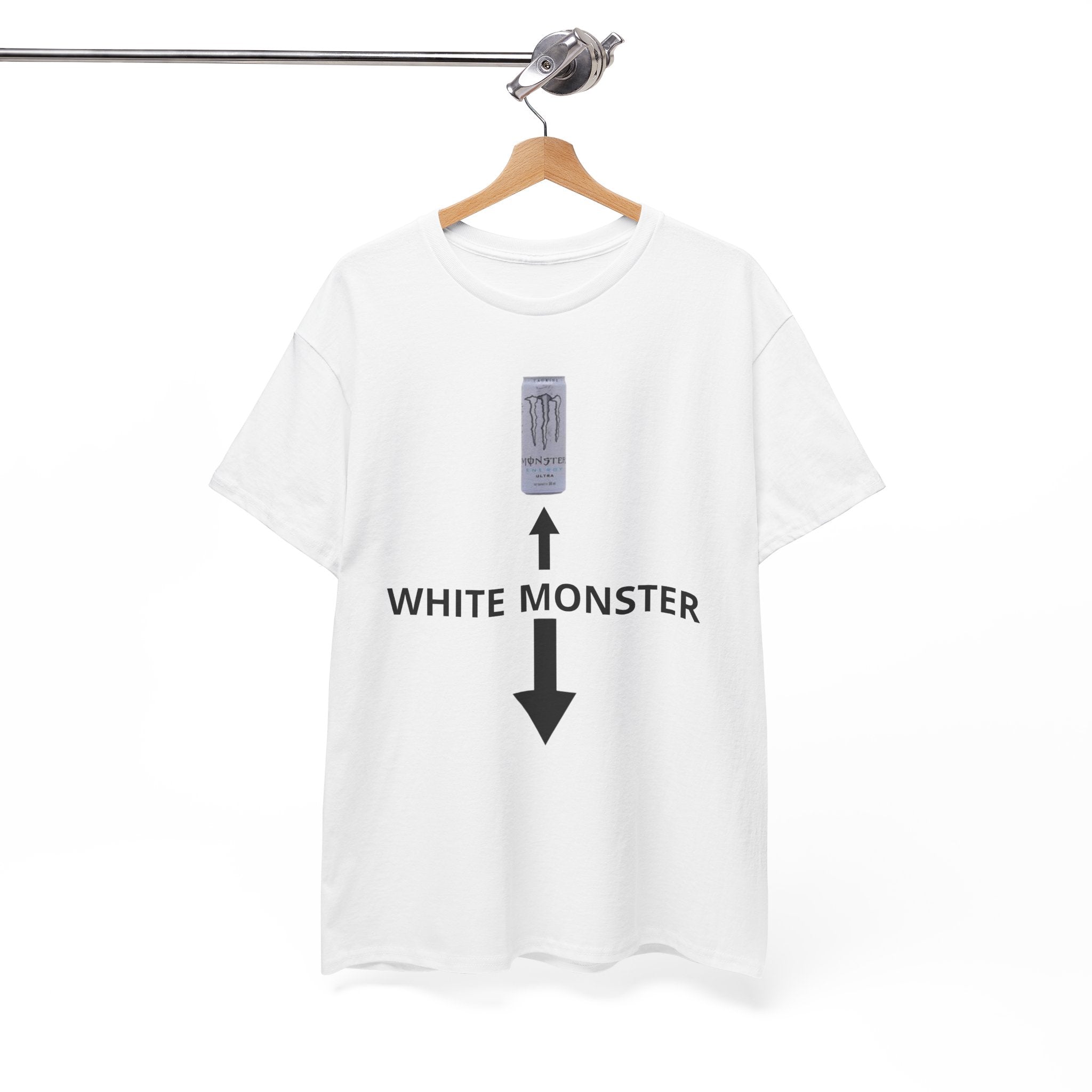 White Monster Graphic Tee