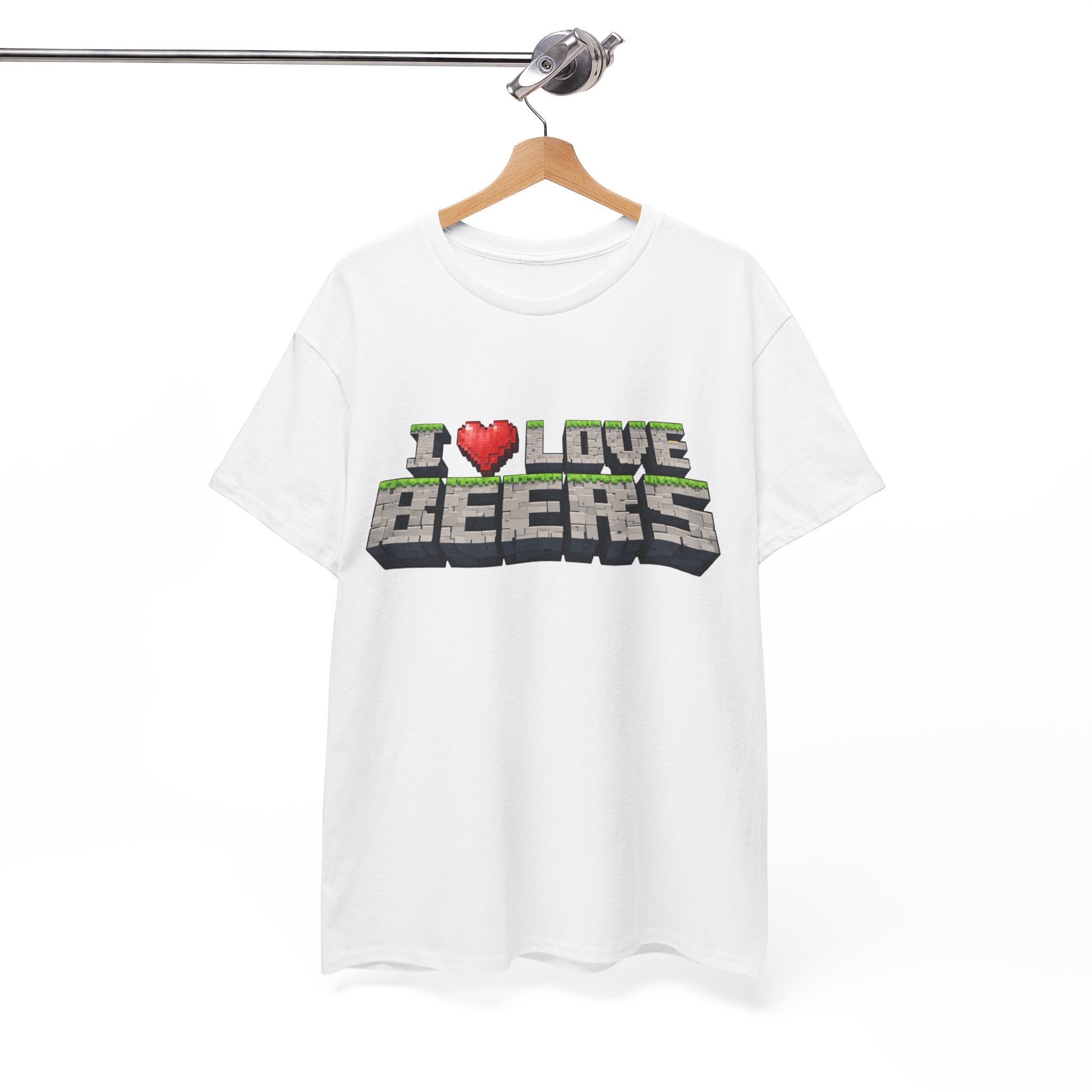 I Heart Beers Minecraft Tee