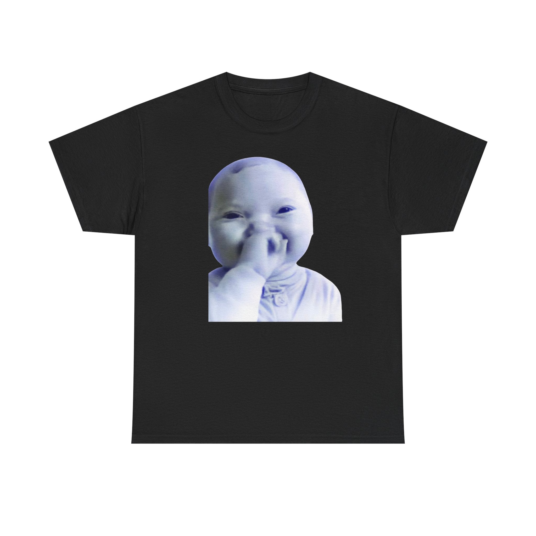 AI Baby Face Print Tee