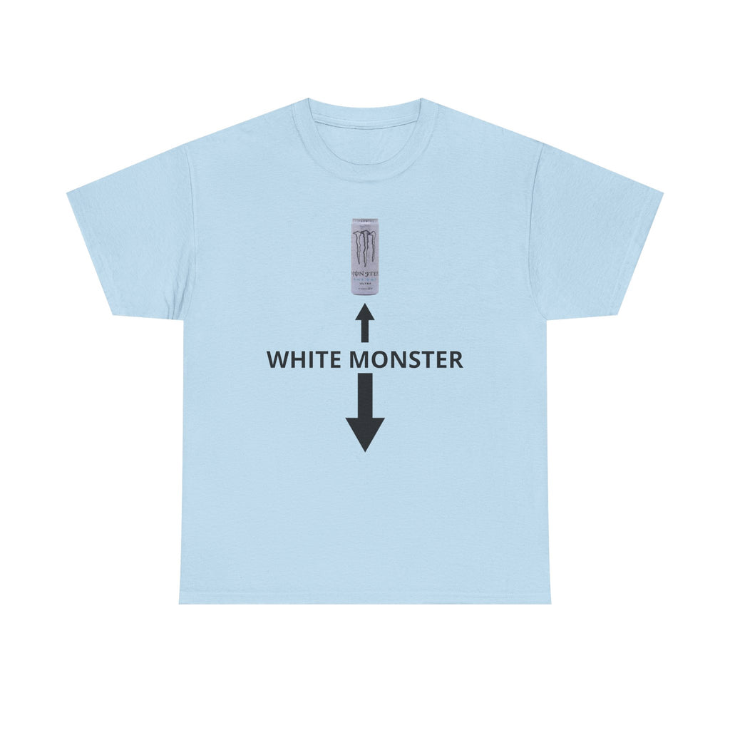 White Monster Graphic Tee