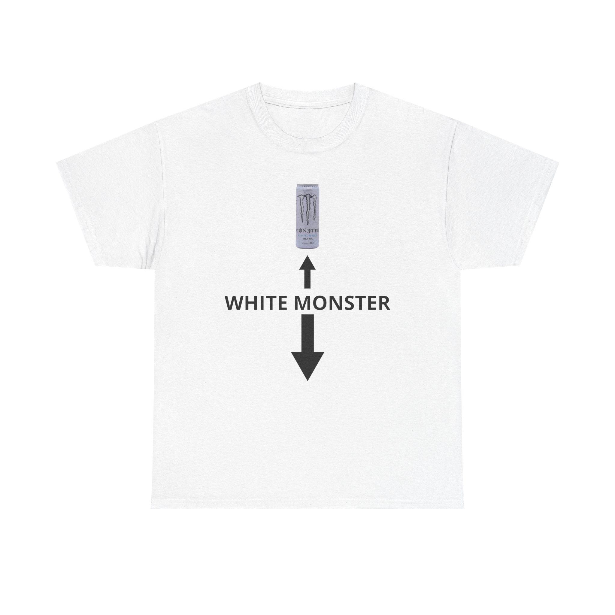 White Monster Graphic Tee