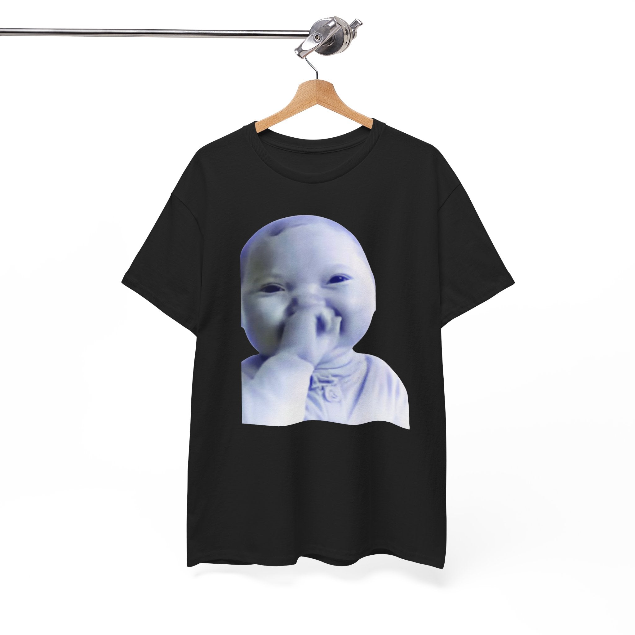 AI Baby Face Print Tee