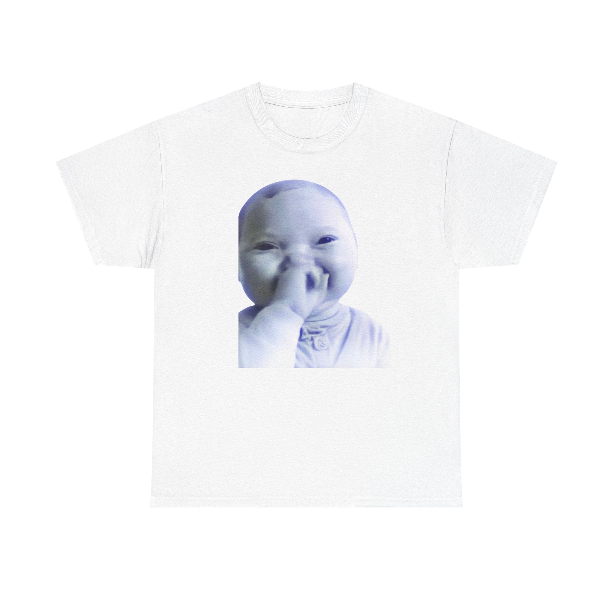 AI Baby Face Print Tee