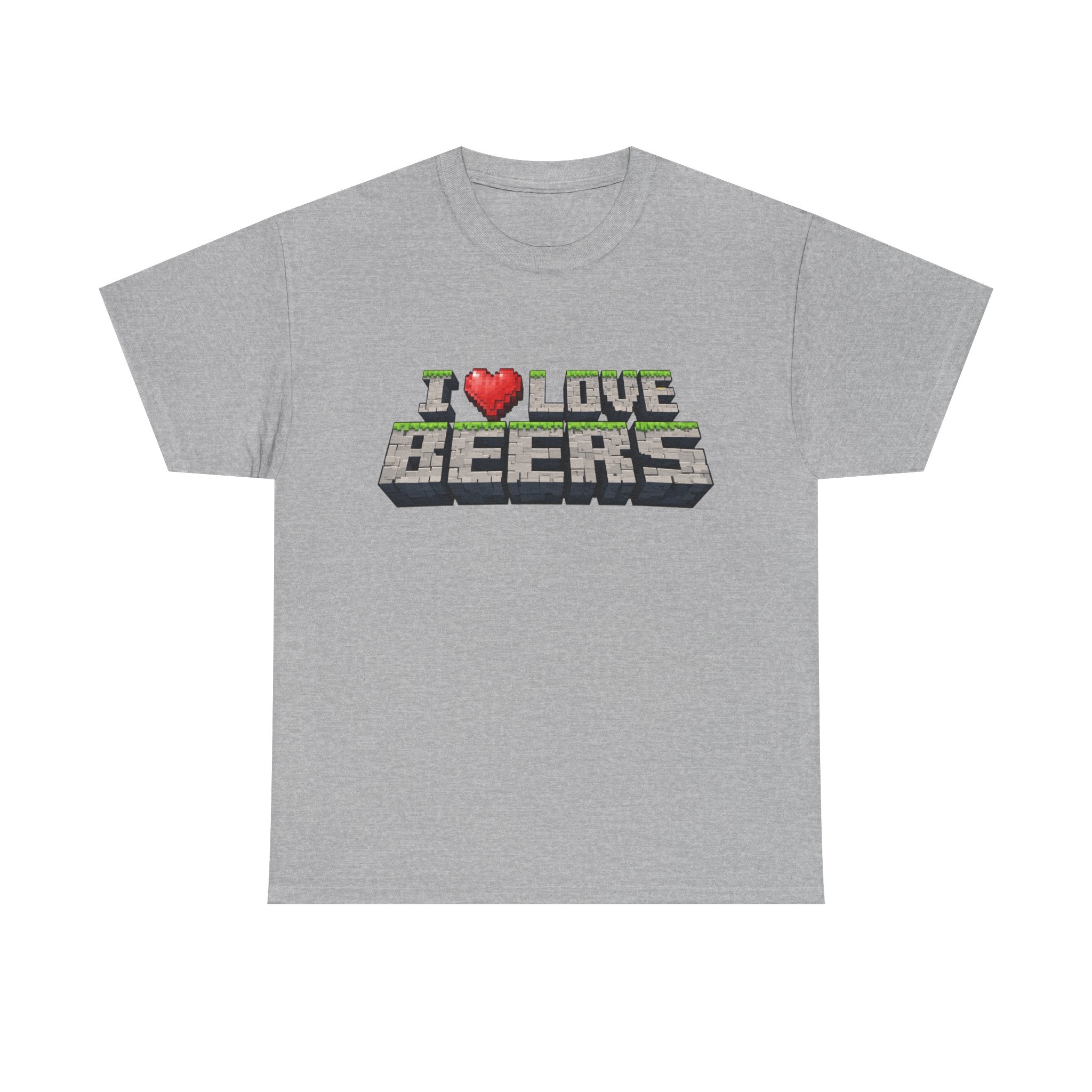 I Heart Beers Minecraft Tee