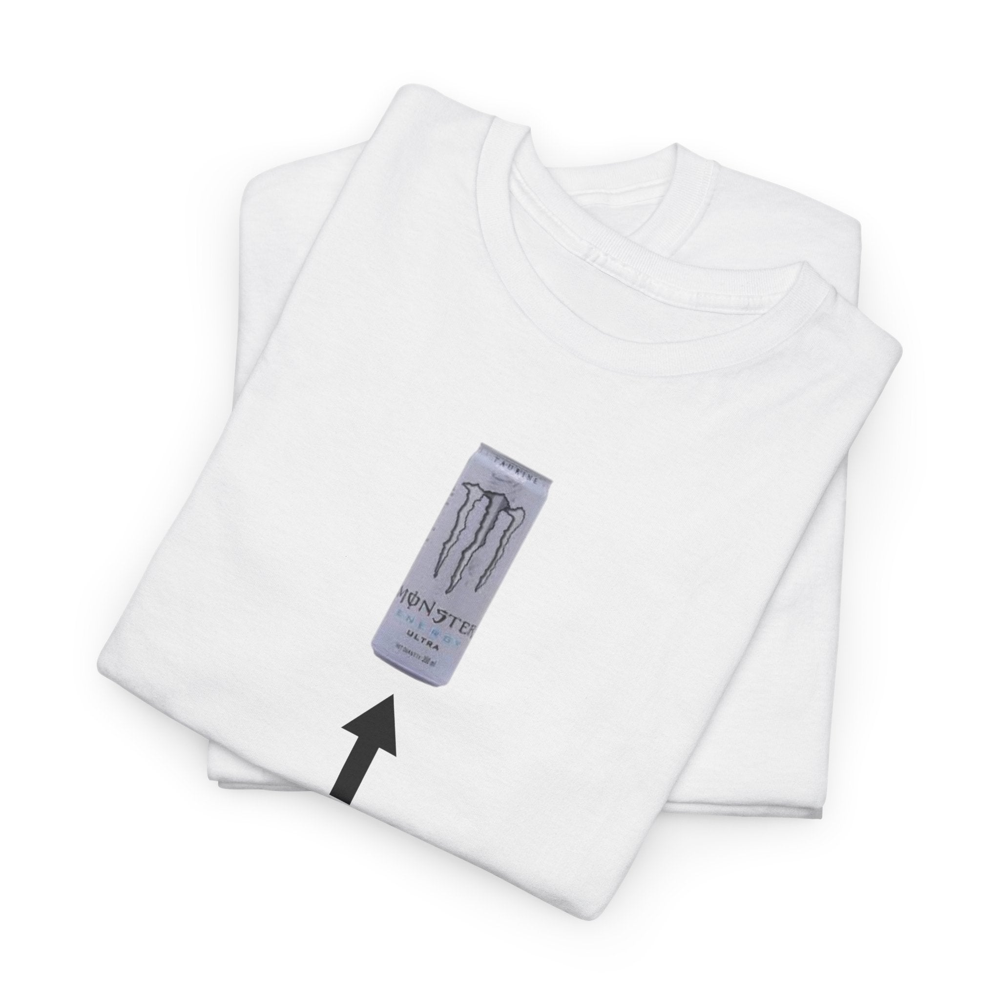 White Monster Graphic Tee